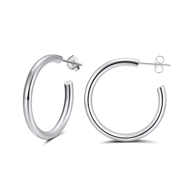 Rafi Semi Hoop Earrings