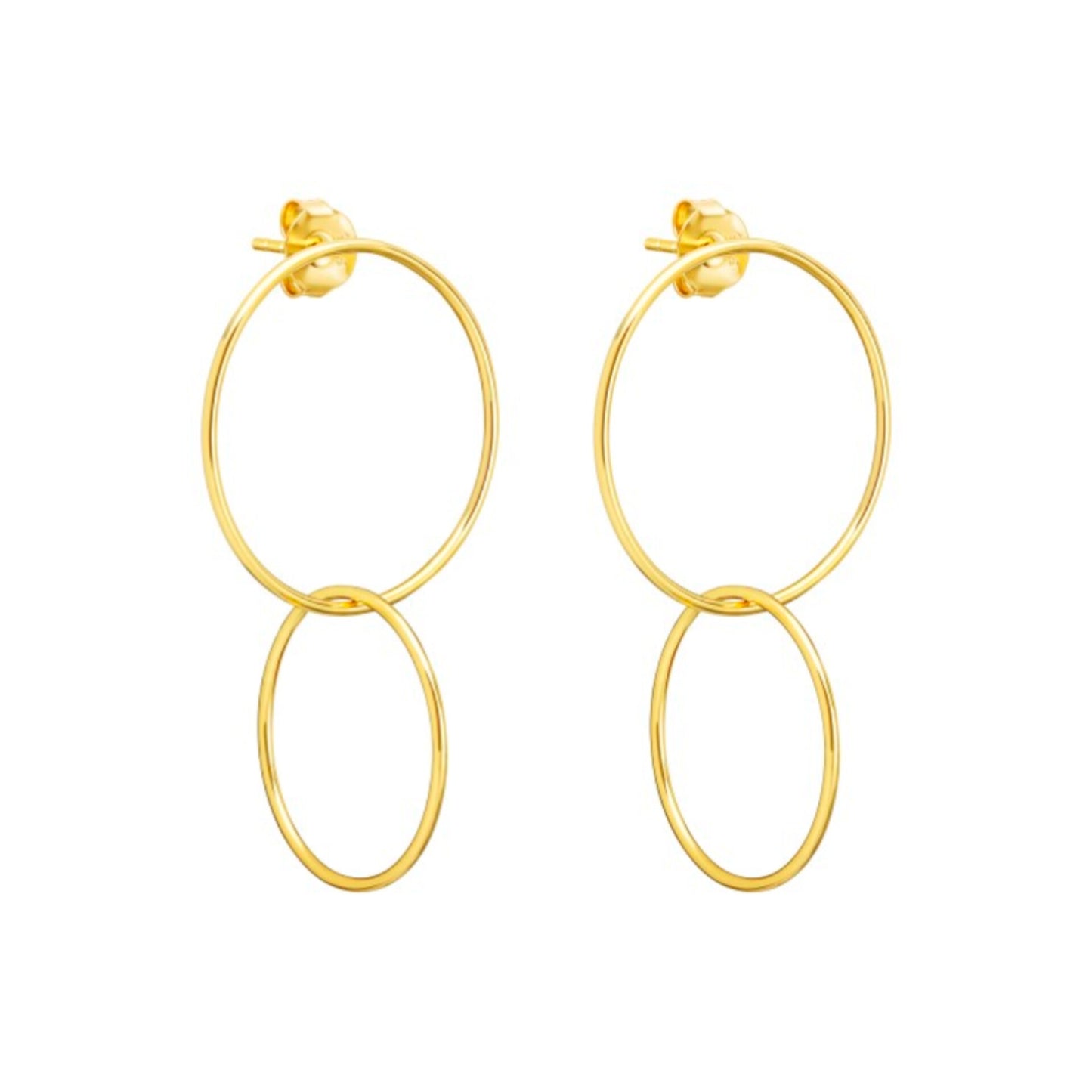 Lucía Double Hoop Earrings