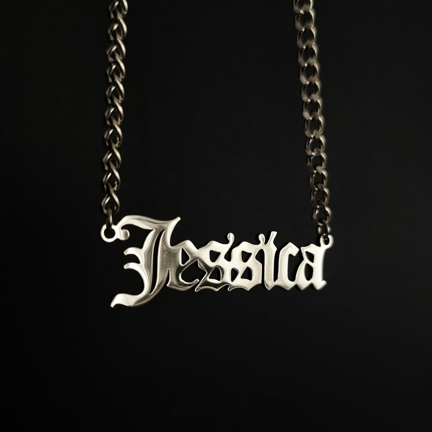 Customizable Name Necklace (Old English)