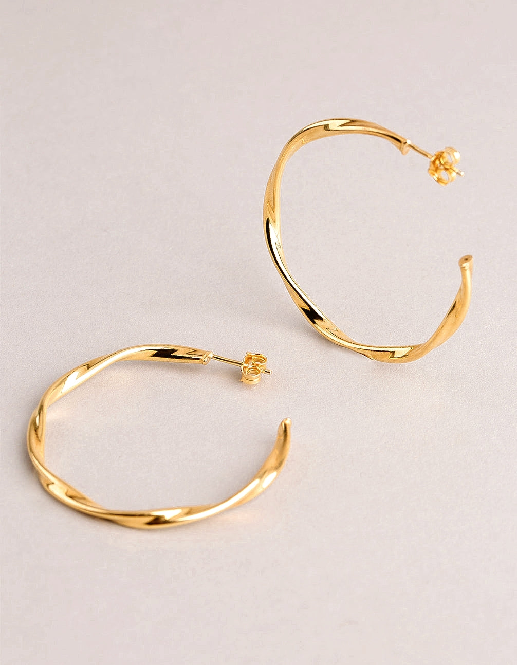 Olivia semi-hoop earrings