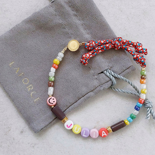 Pulsera Personalizada Good Vibes